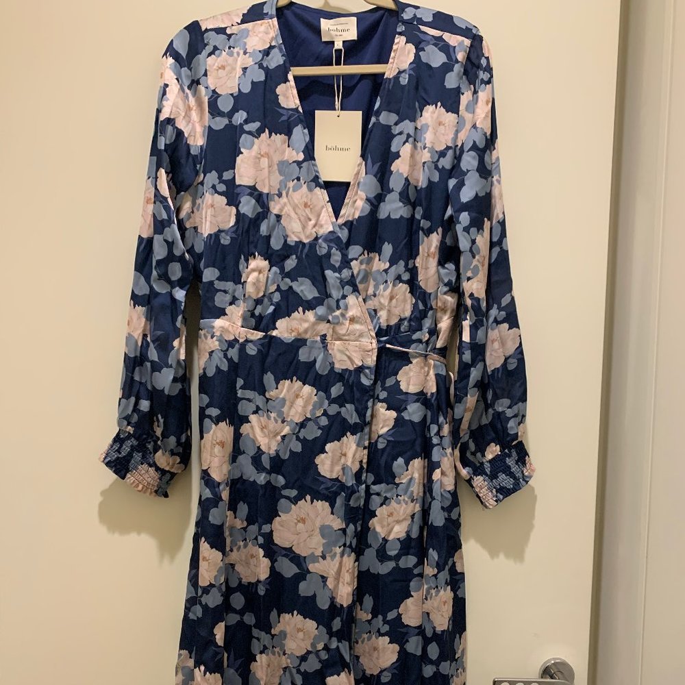 ✨ Bohme Midi Floral Wrap Dress - XL Brand New with Tags ✨